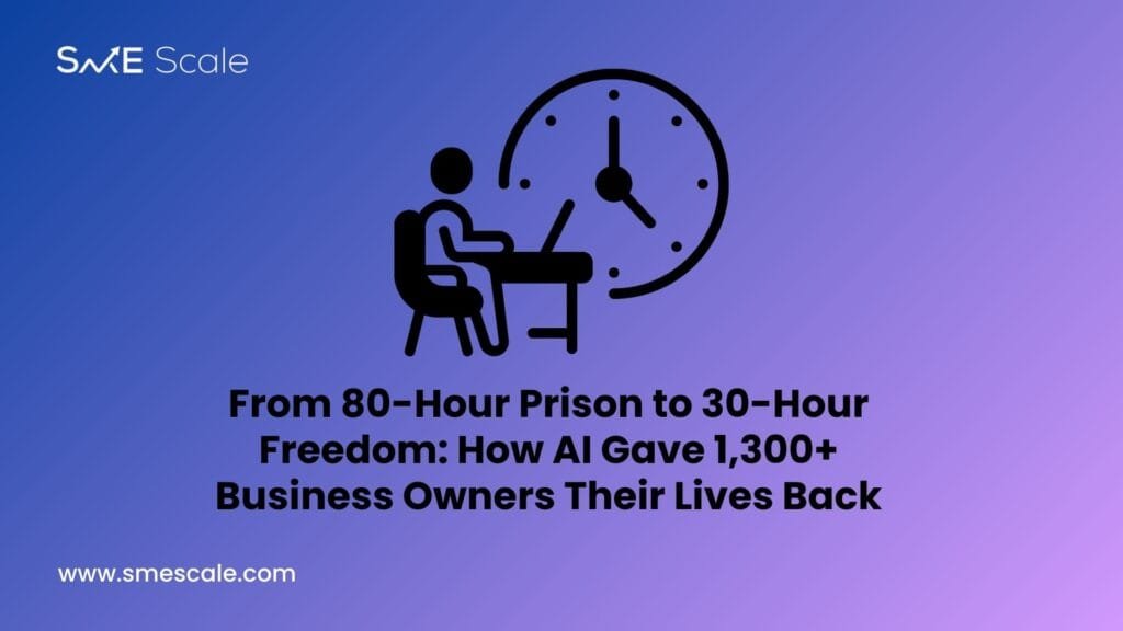 From 80-Hour Prison to 30-Hour Freedom: How AI Gave 1,300+ Business Owners Their Lives Back