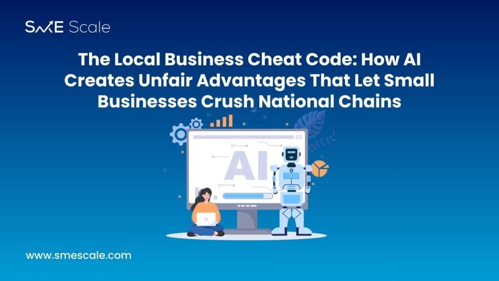 The Local Business Cheat Code: How AI Creates Unfair Advantages That Let Small Businesses Crush National Chains
