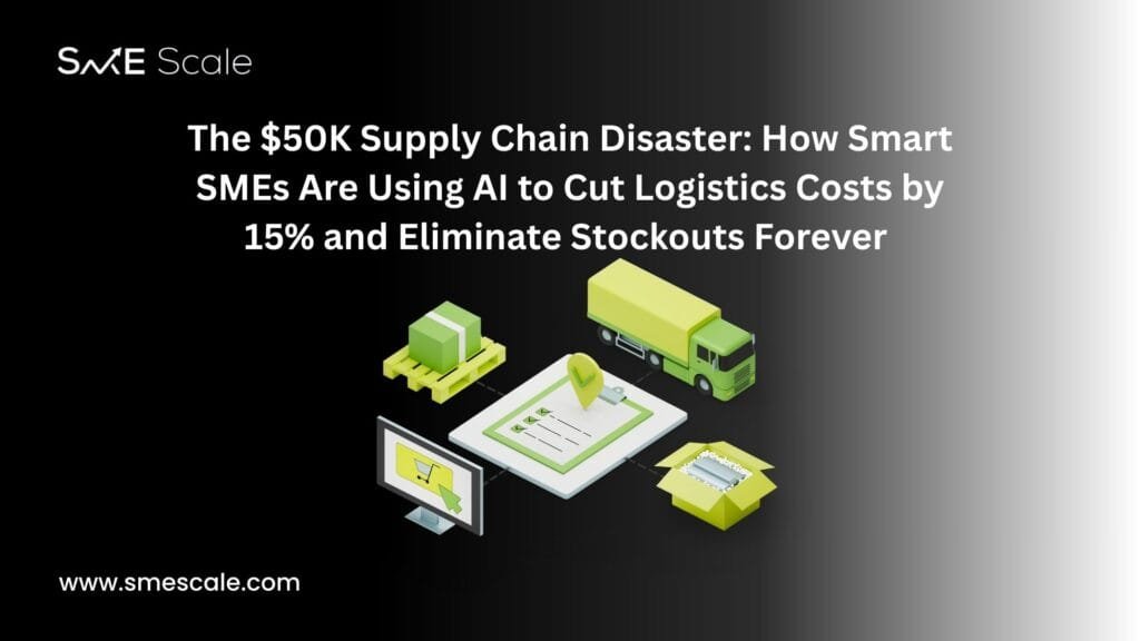 The $50K Supply Chain Disaster: How Smart SMEs Are Using AI to Cut Logistics Costs by 15% and Eliminate Stockouts Forever