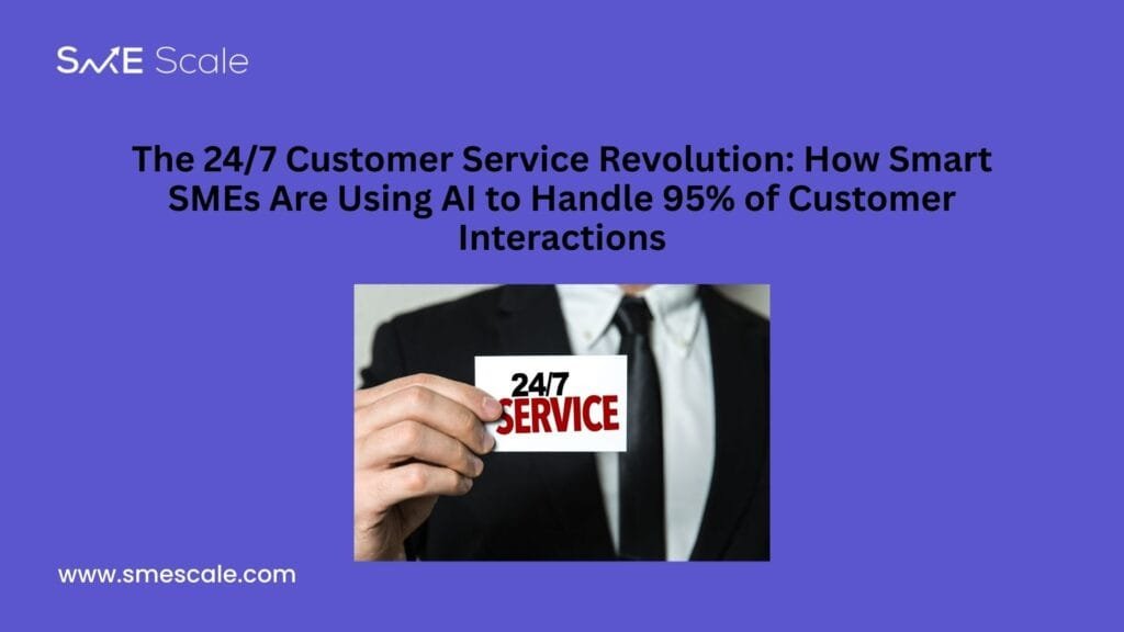 The 24/7 Customer Service Revolution: How Smart SMEs Are Using AI to Handle 95% of Customer Interactions