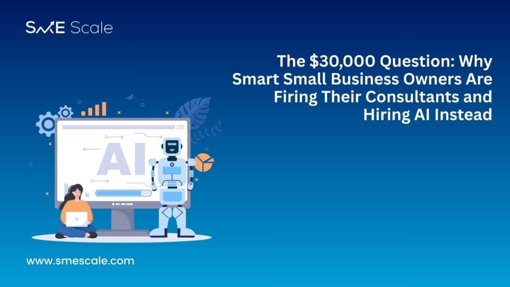 The $30,000 Question: Why Smart Small Business Owners Are Firing Their Consultants and Hiring AI Instead